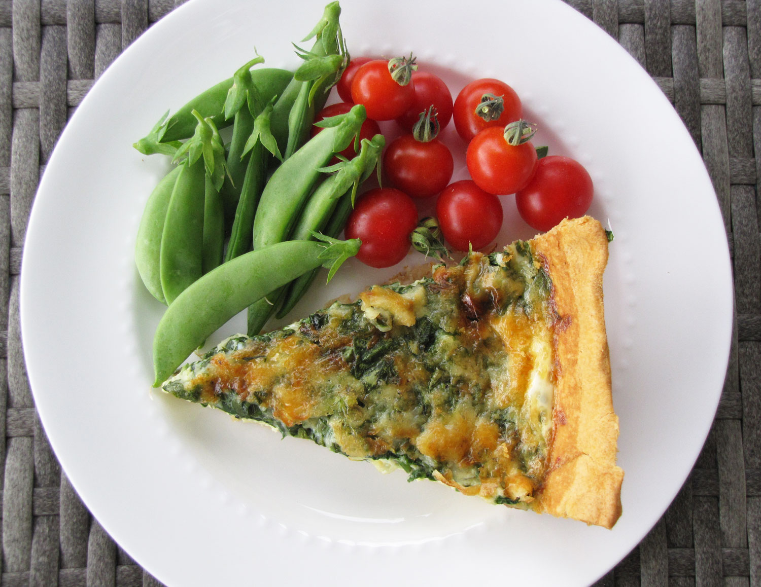 Spinach Gruyere Quiche • Food, in brief.