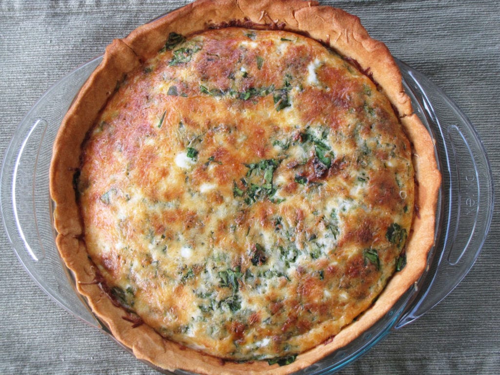 Quiche Baked Whole