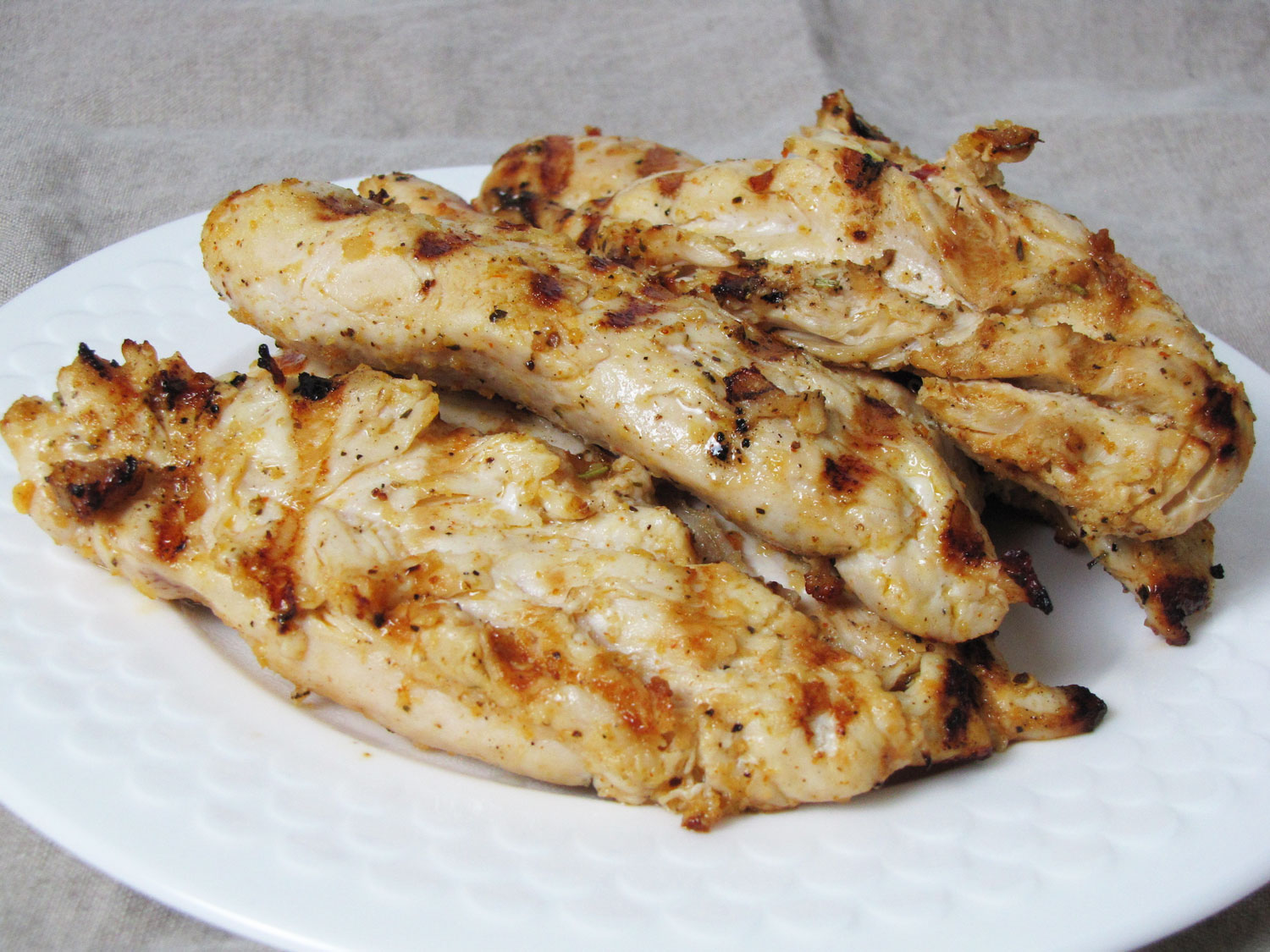 Easy Grilled Chicken Tenders