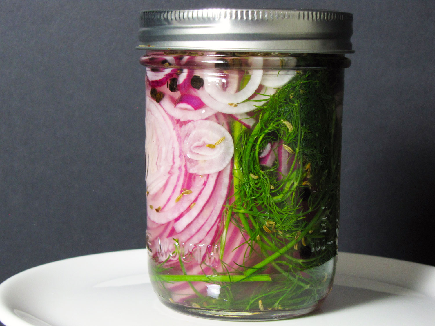 Refrigerator Quick Pickled Red Onions