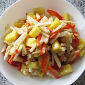 Jicama Pineapple Salad