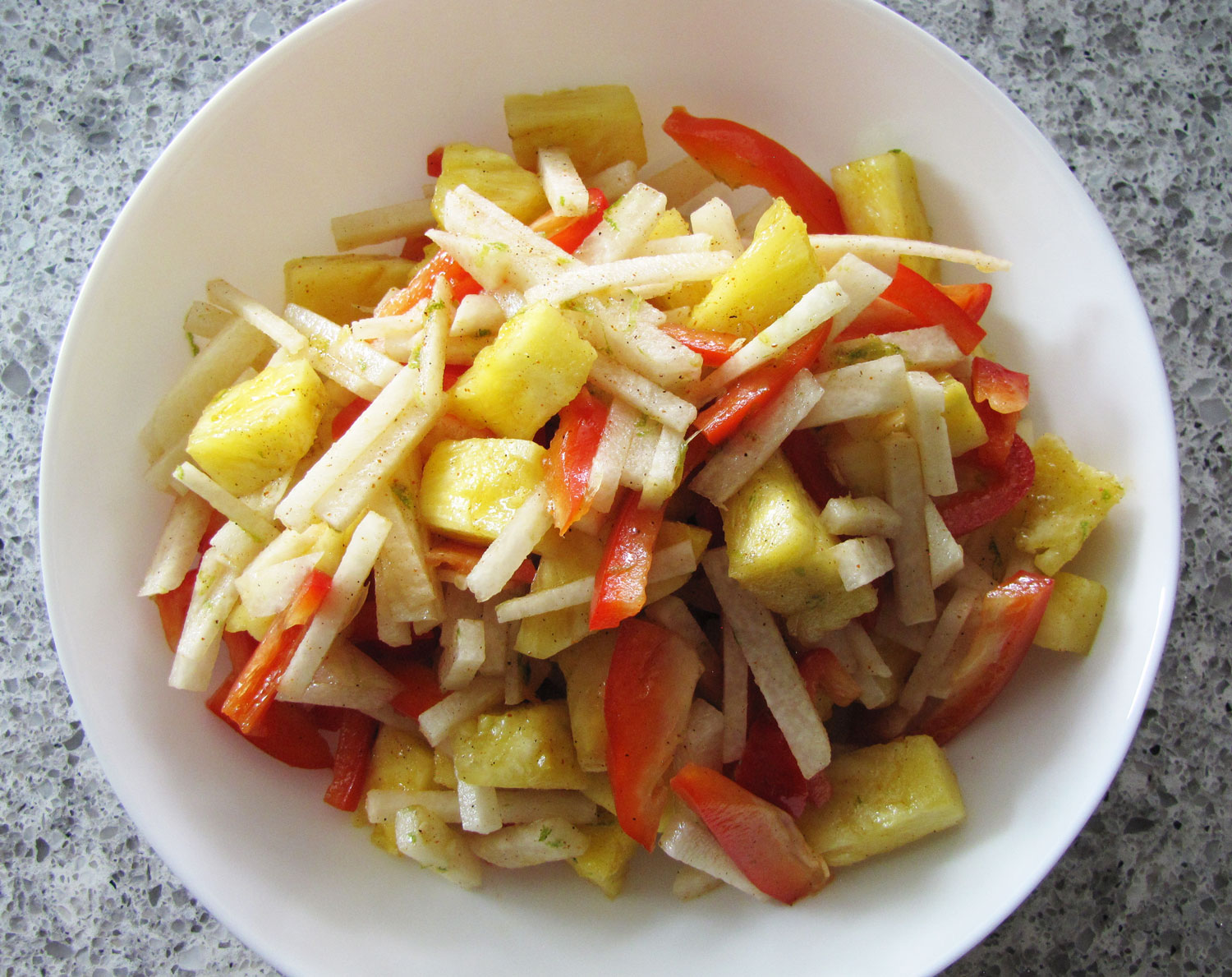 Jicama Pineapple Salad