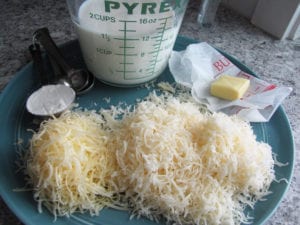 Cheese Sauce Ingredients
