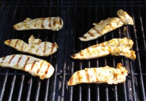 Tenders on the Grill