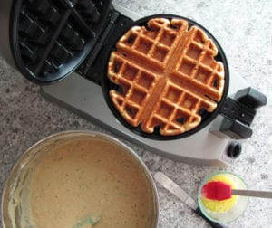 Waffle Maker in Action