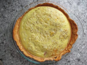 Whole Baked Quiche