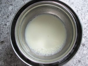 Strained Milk Cooling
