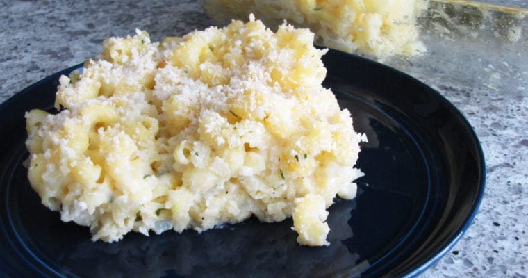 Macaroni and Cheese with Cauliflower