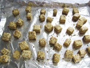 Italian baked tofu
