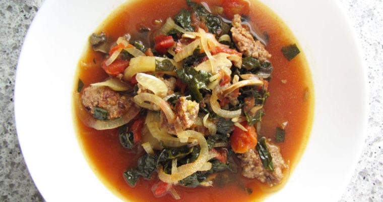 Slow Cooker Italian Sausage Soup