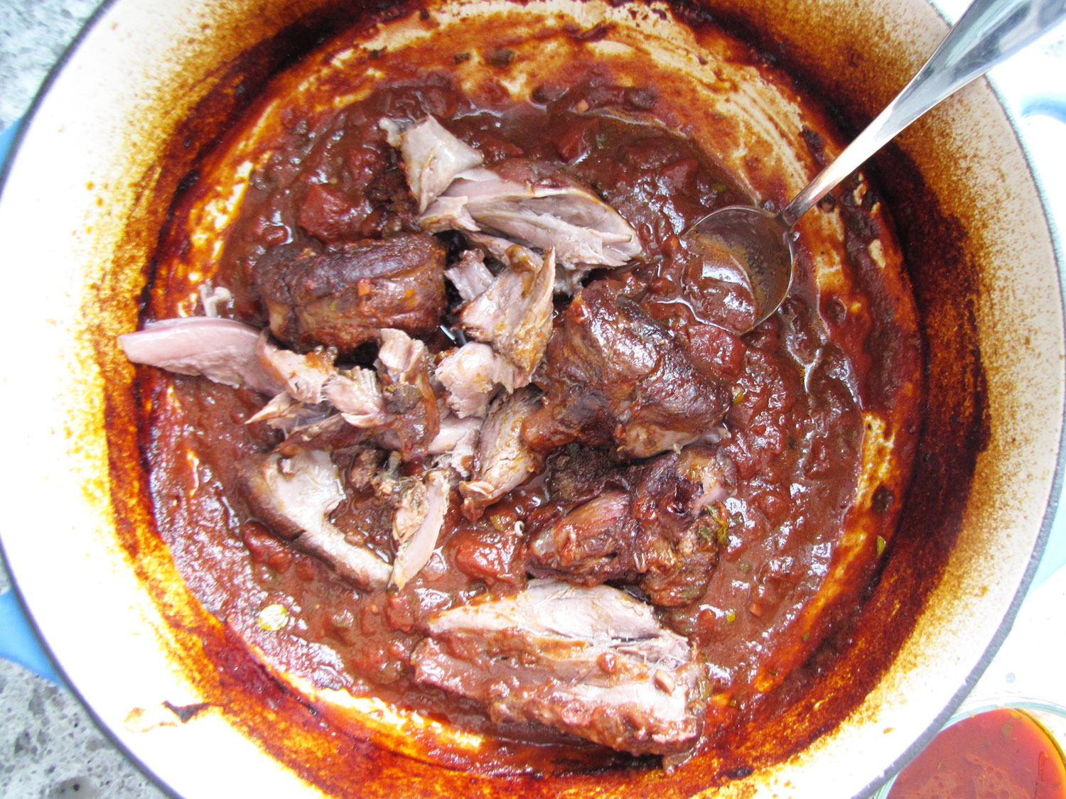 Oven Braised Lamb Shanks in Tomato Sauce • Food, in brief.