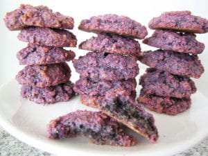 Purple Sweet Potato Cookies