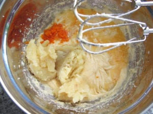 Add orange zest, orange juice and sweet potato