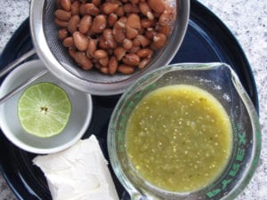 Pinto Salsa Verde ingredients