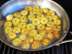 Plantains Frying