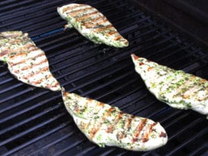 Chicken Breasts on the Grill