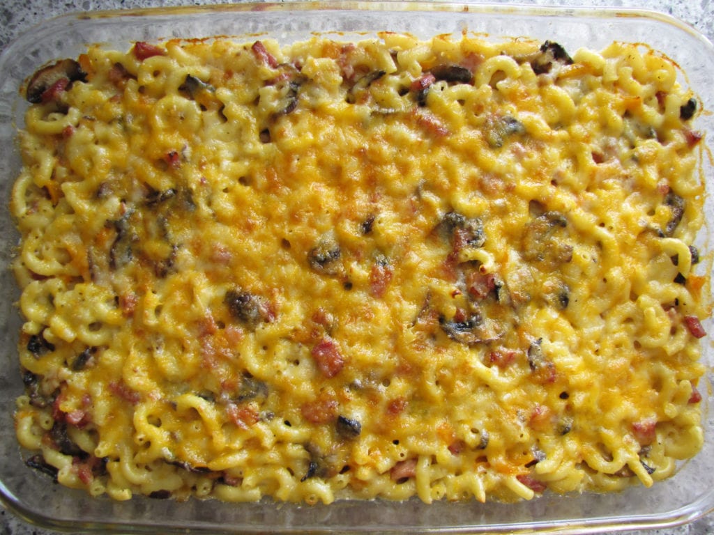Denver mac and cheese baked whole