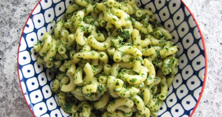 Pasta with Parsley and Anchovies
