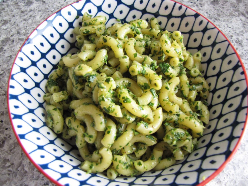 Pasta with Parsley and Anchovies