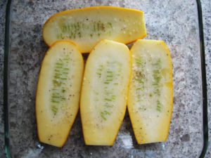 Summer Squash Ready to Grill