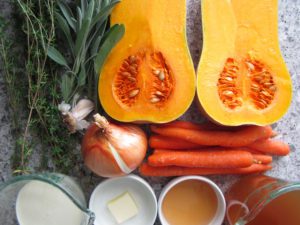 Creamy Roasted Butternut Squash Soup Ingredients