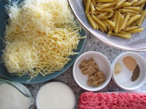 Cheeseburger Mac Ingredients