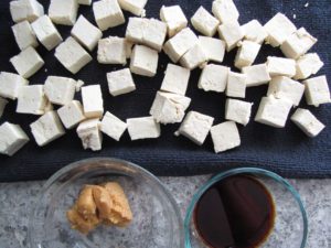 Miso Roasted Tofu Ingredients
