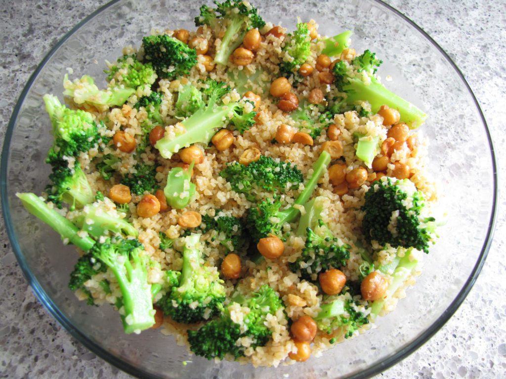 Broccoli Bulgur Salad