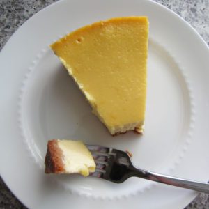 Lemon Agave Cheesecake