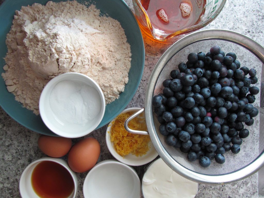 Blueberry Blender Muffins Ingredients