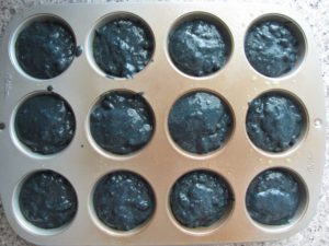 Blueberry Blender Muffins Ready to Bake
