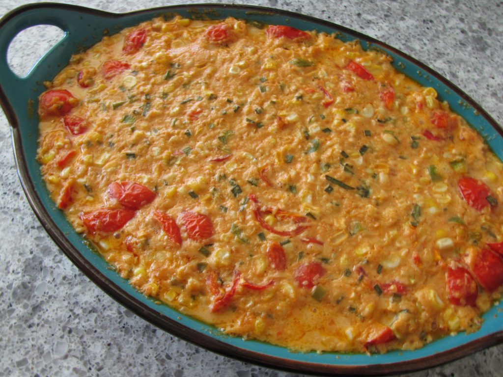 Corn Queso Dip Baked